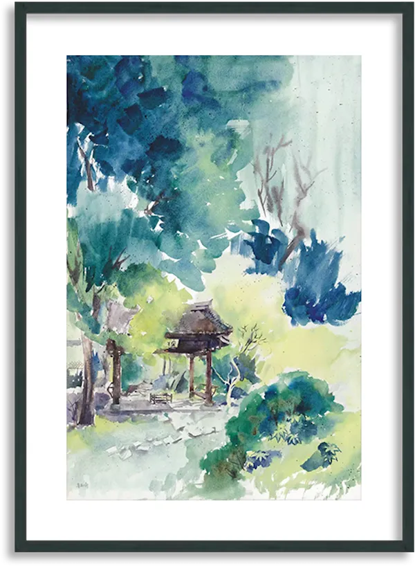 Pavillion for the well in the Shen's garden