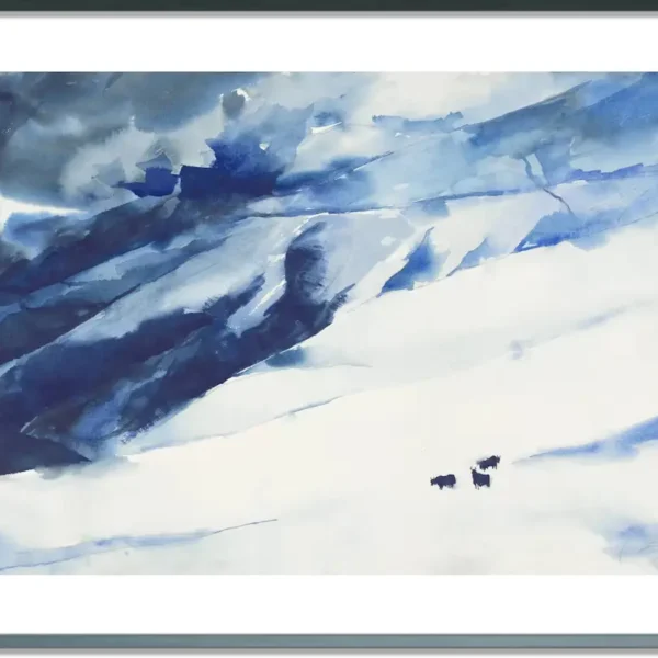 Snowy mountain of Tibet