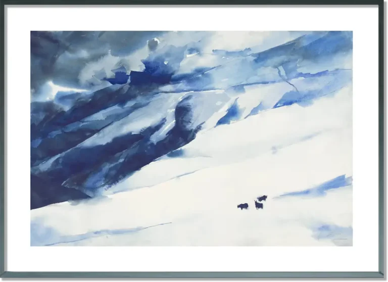 Snowy mountain of Tibet