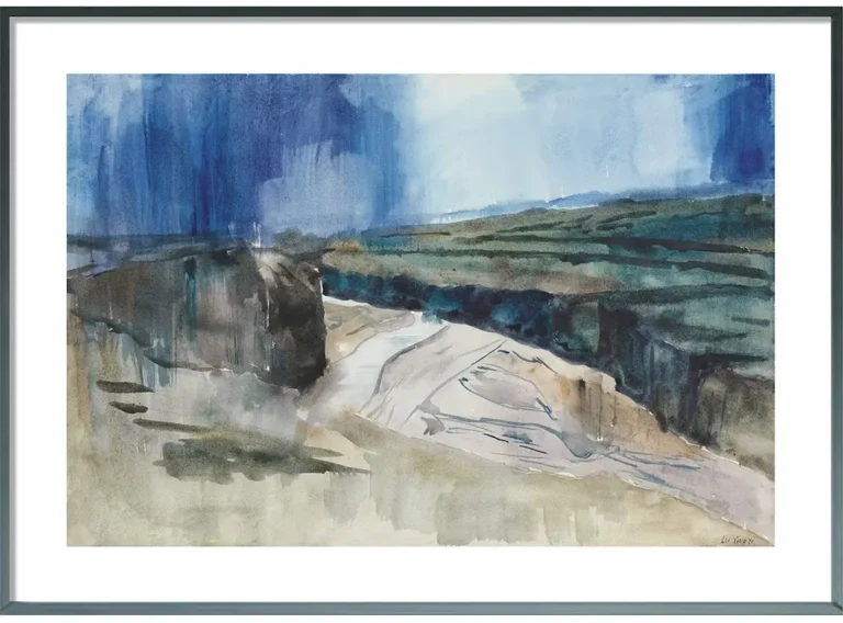 The canyon of Jiayu Pass