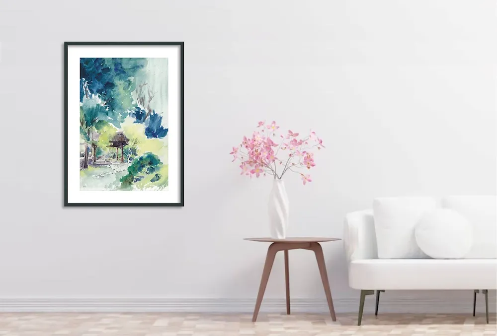 Pavillion for the well in the Shen's garden