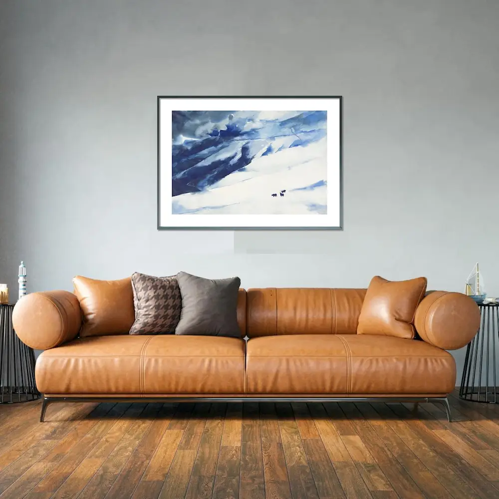 Snowy mountain of Tibet